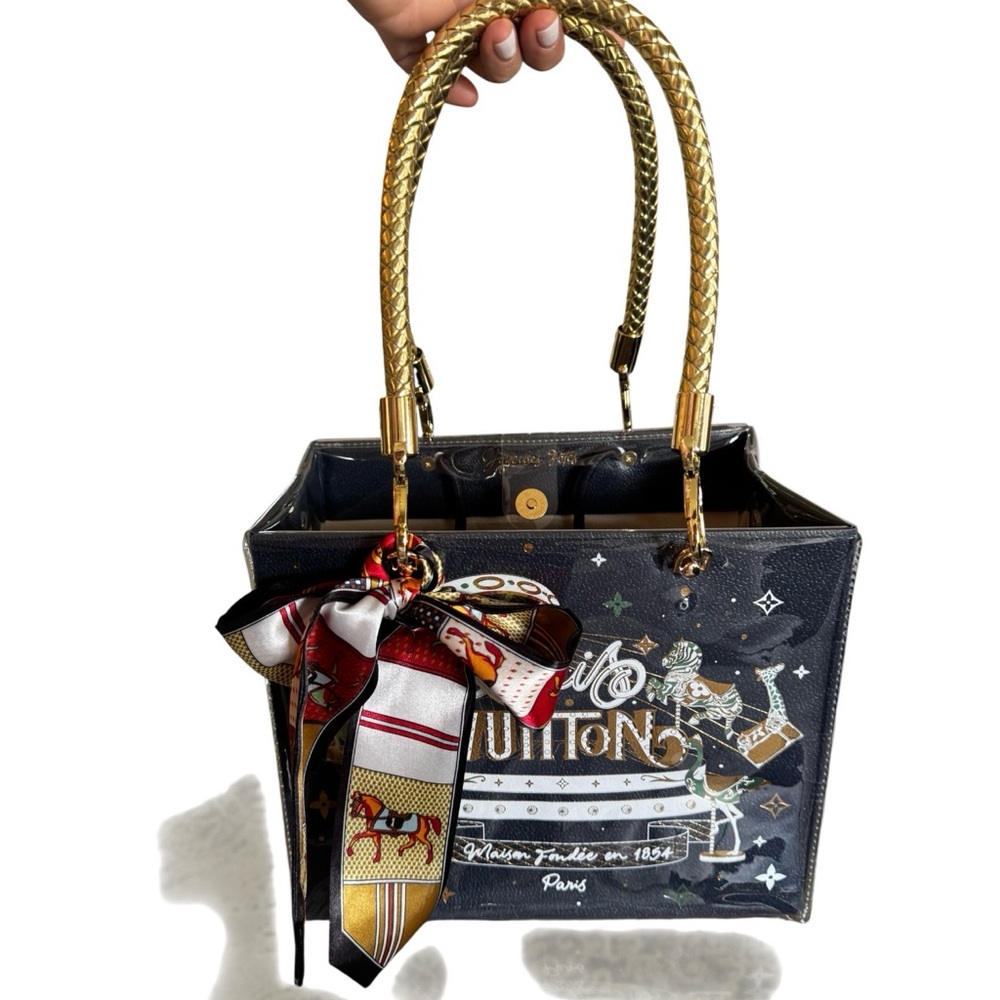 Louis Vuitton Immortalized Carousel Edition Rare Tote Bag - Picture 3 of 7
